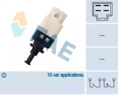 Тормоза FAE для CHEVROLET NUBIRA седан 2.0 D