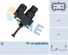 Выключатель / реле / блок управления освещения FAE для FORD FOCUS седан (DFW) 1.8 16V