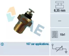 Выключатель / датчик FAE для VW GOLF II (19E, 1G1) 1.8 GTI 16V