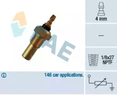 Датчики / переключатели FAE для HONDA ACCORD IV (CB) 2.2 i 16V (CB7)