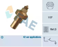 Выключатель / датчик FAE для PEUGEOT J5 автобус (290P) 2.5 D
