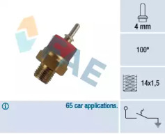 Система охлаждения FAE для MERCEDES-BENZ T1 автобус (602) 310 D 2.9