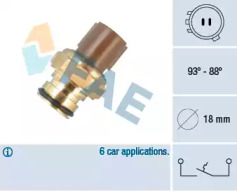 Система охлаждения FAE для HONDA ACCORD VI Hatchback (CH, CL) 2.3 (CL4)