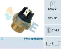 Выключатель / датчик FAE для ALFA ROMEO 164 (164_) 3.0 i.e. QV (164.AG)