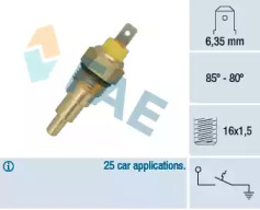 Система охлаждения FAE для MITSUBISHI COLT I (A15_A) 1.2 GL (A151A)
