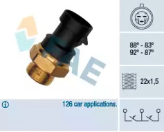 Система охлаждения FAE для ALFA ROMEO 146 (930_) 1.7 i.e. 16V (930.B1)