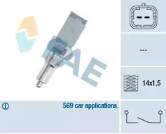 Выключатель FAE для FIAT DUCATO c бортовой платформой/ходовая часть (230_) 2.5 TDI
