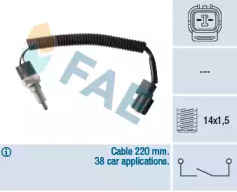 Выключатель FAE для HONDA CIVIC VI Fastback (MA, MB) 1.5 i Vtec-E (MA9)