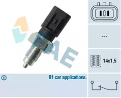 Выключатель FAE для KIA SOUL (AM) 1.6 CVVT