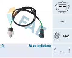 Выключатель FAE для MAZDA 6 Hatchback (GG) 2.0 DI