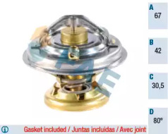 Термостат / прокладка FAE для DAEWOO MUSSO (FJ) 2.9 TD 4x4