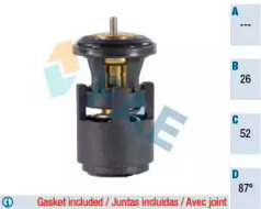 Термостат / прокладка FAE для VW BORA Variant (1J6) 1.4 16V