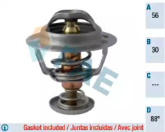 Термостат / прокладка FAE для NISSAN SUNNY III Liftback (N14) 2.0 D