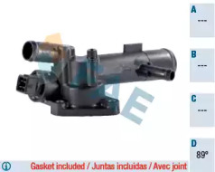 Термостат FAE для NISSAN KUBISTAR (X76) 1.5 dCi