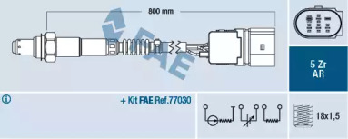 Лямбда-регулирование FAE для VW MULTIVAN V (7HM, 7HN, 7HF, 7EF, 7EM, 7EN) 2.0