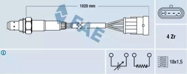 Выхлопная система FAE для FIAT PALIO Weekend (178_) 1.2 (178DYA1A)