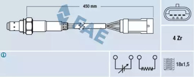 Выхлопная система FAE для NISSAN KUBISTAR (X76) 1.2 16V