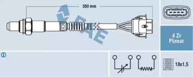 Лямбда-регулирование FAE для CHEVROLET CAPTIVA (C100, C140) 3.2 4WD