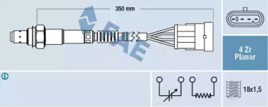 Выхлопная система FAE для FIAT PALIO Weekend (178_) 1.2 (178DYA1A)