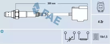 Выхлопная система FAE для MAZDA 323 S VI (BJ) 2.0