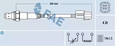 Датчики FAE для CHEVROLET KALOS 1.4 16V