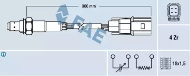 Датчик / зонд FAE для HONDA CIVIC VIII Hatchback (FN, FK) 1.8 (FN1, FK2)