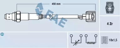 Выхлопная система FAE для DODGE CARAVAN (RG_) 2.4