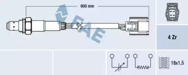 Лямбда-регулирование FAE для MAZDA 3 седан (BK) 1.6
