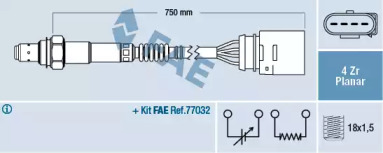 Лямбда-регулирование FAE для VW BORA Variant (1J6) 1.4 16V