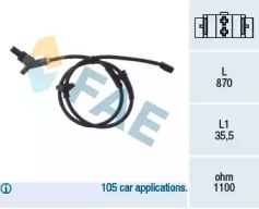 Датчики FAE для VW POLO (6N1) 64 1.9 D
