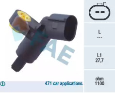 Датчики FAE для VW BORA Variant (1J6) 1.4 16V