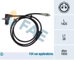 Регулировка динамики движения FAE для PEUGEOT BOXER автобус (244, Z_) 2.2 HDi