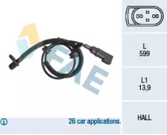 Датчики FAE для FORD FOCUS седан (DFW) 1.8 16V