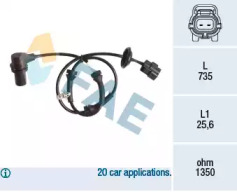 Датчики FAE для CHEVROLET KALOS 1.2