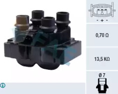 Катушка зажигания / элемент катушки зажигания FAE для FORD FIESTA III (GFJ) 1.6