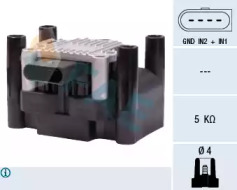 Система зажигания / накаливания FAE для VW BORA Variant (1J6) 1.4 16V