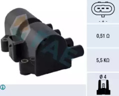Система зажигания / накаливания FAE для CHEVROLET NUBIRA седан 1.8