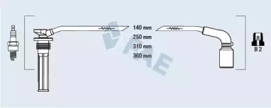 Система зажигания / накаливания FAE для CHEVROLET AVEO седан (T300) 1.2