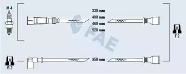 Система зажигания / накаливания FAE для VW SCIROCCO (53) 1.6