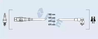 Система зажигания / накаливания FAE для VW MULTIVAN V (7HM, 7HN, 7HF, 7EF, 7EM, 7EN) 2.0