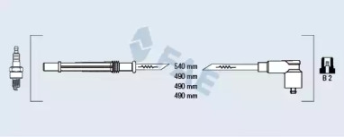 Система зажигания / накаливания FAE для NISSAN KUBISTAR (X76) 1.2 16V