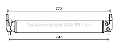 Водяной радиатор AVA QUALITY COOLING для VW POLO (6R, 6C) 1.4 TDI