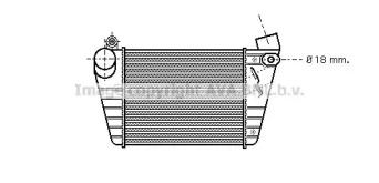 Система нагнетания воздуха AVA QUALITY COOLING для VW BORA Variant (1J6) 1.9 TDI 4motion