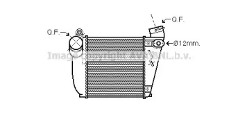 Охладитель наддувочного воздуха (интеркулер) AVA QUALITY COOLING для VW BORA Variant (1J6) 1.9 TDI