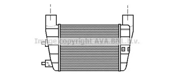 Система нагнетания воздуха AVA QUALITY COOLING для ALFA ROMEO 164 (164_) 2.5 TD (164.A1A)