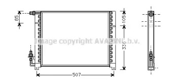 Кондиционер AVA QUALITY COOLING для ALFA ROMEO 164 (164_) 3.0 24V QV (164.H1)