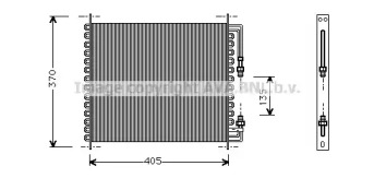 Кондиционер AVA QUALITY COOLING для ALFA ROMEO 164 (164_) 3.0 24V QV (164.H1)