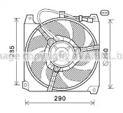 Система охлаждения AVA QUALITY COOLING для ALFA ROMEO 146 (930_) 1.7 i.e. 16V (930.B1)