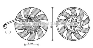 Система охлаждения AVA QUALITY COOLING для LAND ROVER DISCOVERY III (L319) 4.0 V6 4x4