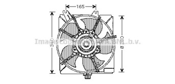 Система охлаждения AVA QUALITY COOLING для DODGE NEON 2.0 16V